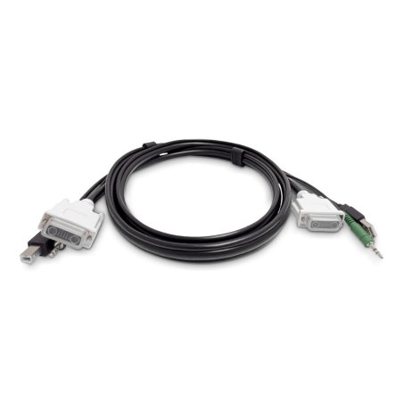 CABLE KVM DVI DE 18M USB 2.0 AUDIO 35MM CABLE COMBINE