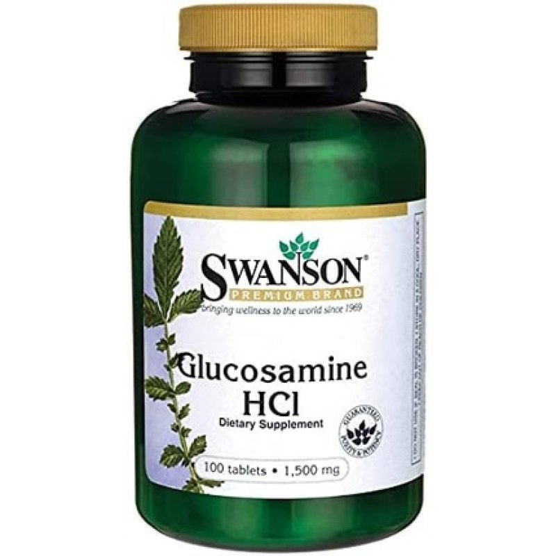 Swanson Glucosamine Hcl 1500 Milligrams 100 Tabs