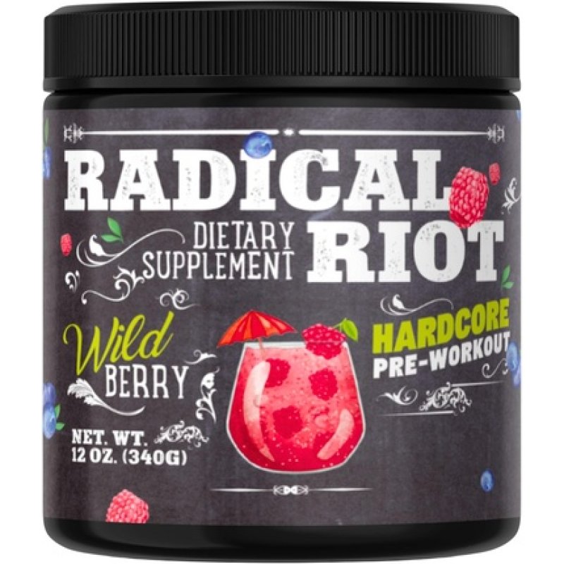 American Supps Premium Pre Workout Booster 340g Wild Berries 300mg