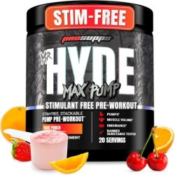 Prosupps Mr Hyde Max Pump Stim-Free Pre Workout Powder
