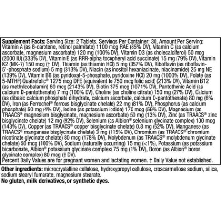 Nordic Naturals Prenatal Multivitamin for Women - Daily Vegetarian