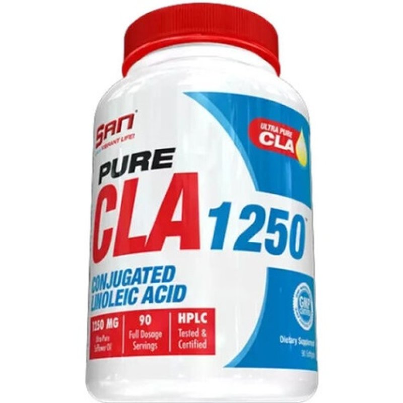 San Pure CLA 1250 90 Softgels 144g Unsaturated Fatty Acids