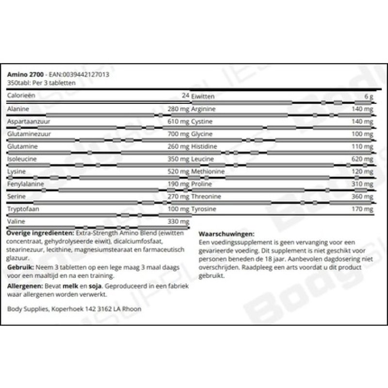 Universal Nutrition Amino 2700 - 350 Tablets