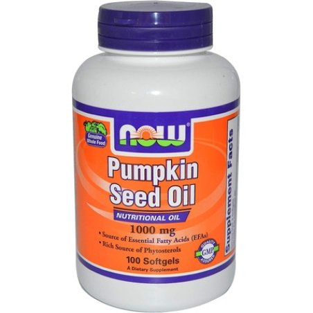 NOW Foods Pumpkin Oil 1000mg 100 Softgels