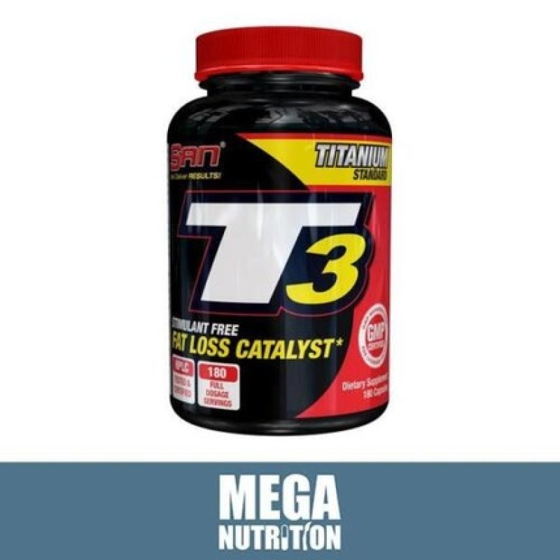 San T3 Stimulant Free Fat Loss Catalyst and Thyroid Support 180