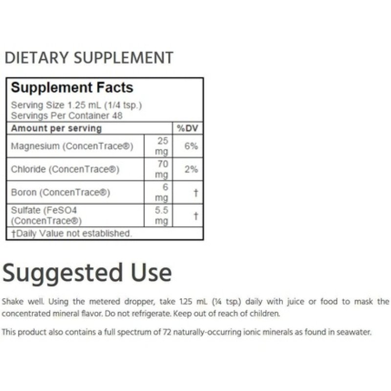 Trace Minerals Ionic Boron, 6mg - 59 Ml