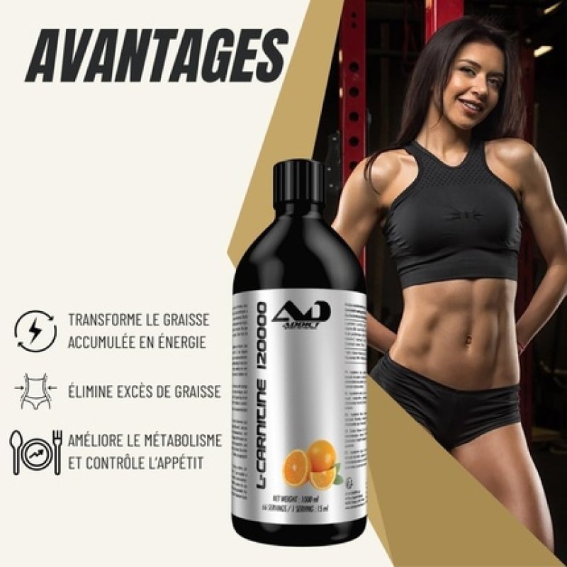 Addict Sport Nutrition Liquid Carnitine Energy and Endurance Booster