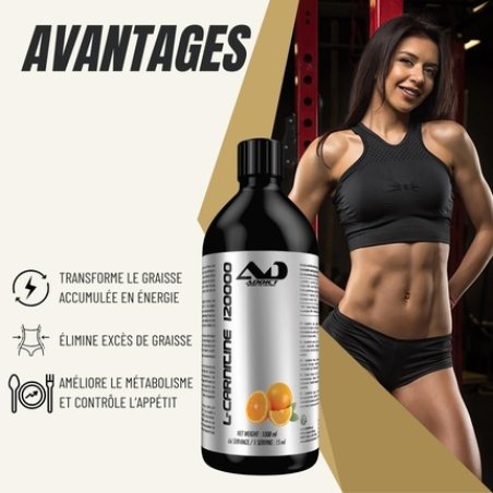 Addict Sport Nutrition Liquid Carnitine Energy and Endurance Booster