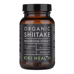 Kiki Health Bio Shiitake Mushroom Extract 400mg 60 Vegicaps