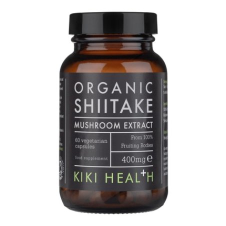 Kiki Health Bio Shiitake Mushroom Extract 400mg 60 Vegicaps