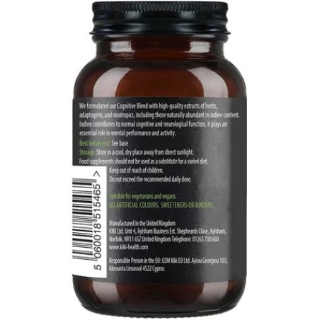 KIKI Health Cognitive Capsules 60 Vegicaps
