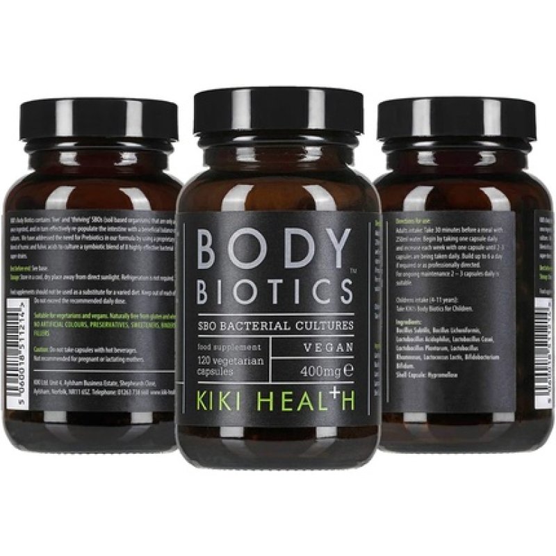 Kiki Health Body Biotics, Soil Based Organisms Supplement, Sbo Bacterial