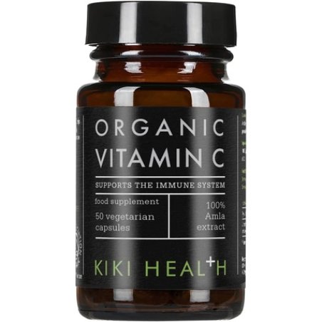 KIKI Health Organic Plant Based Vitamin C 50 Vegicaps