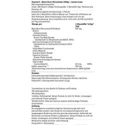 Stacker 2 Black Burn Micronized 300gr 60 Serving-Lemon