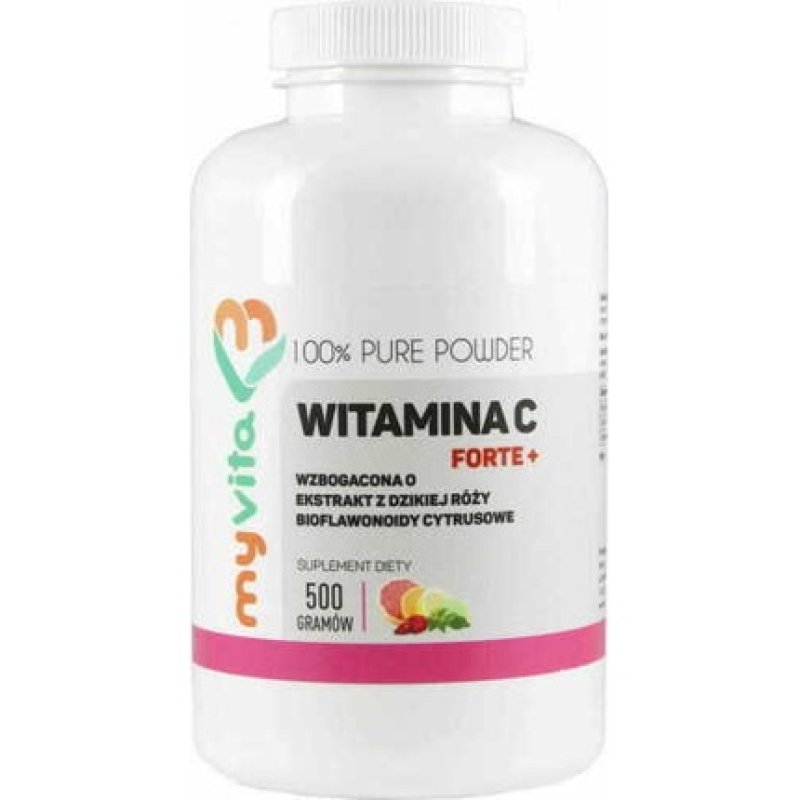 MyVita Vitamin C Forte with Rosehip Extract and Citrus Bioflavonoids 500g