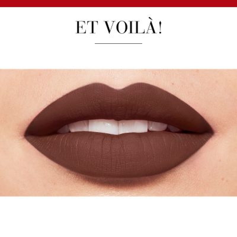 Bourjois Rouge Edition Velvet Liquid Lipstick 23 Chocolate Corset Browns 6.7ml