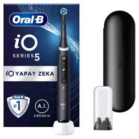 Oral-B iO 5 Adult Vibrating toothbrush Black