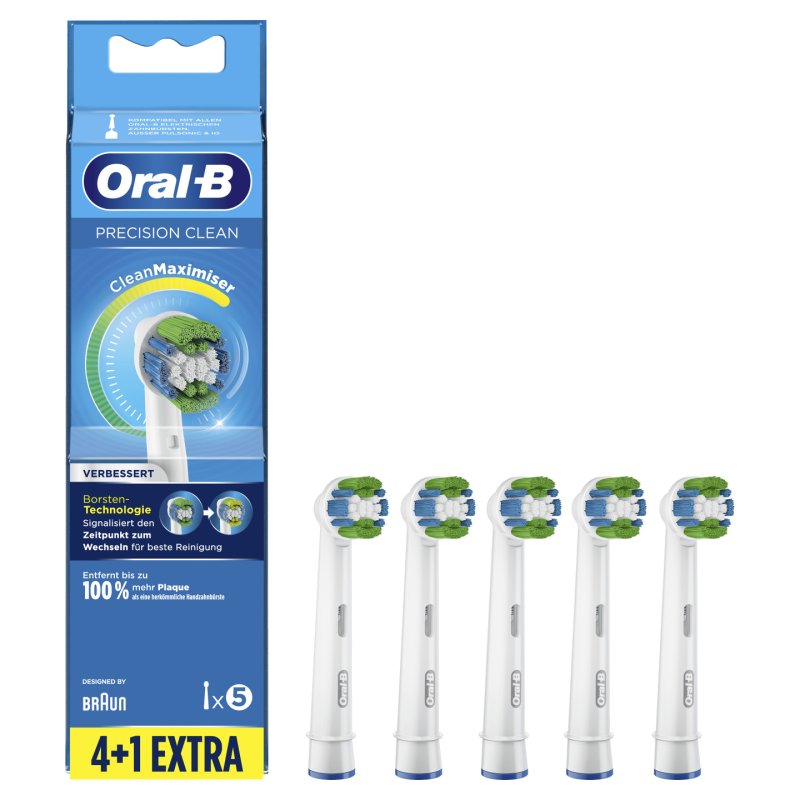 ACCESORIO DENTAL BRAUN ORAL-B EB20-5 PRECISION CLEAN 4 UDS 1 GRATIS