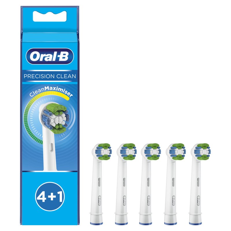 ACCESORIO DENTAL BRAUN ORAL-B EB20-5 PRECISION CLEAN 4 UDS 1 GRATIS
