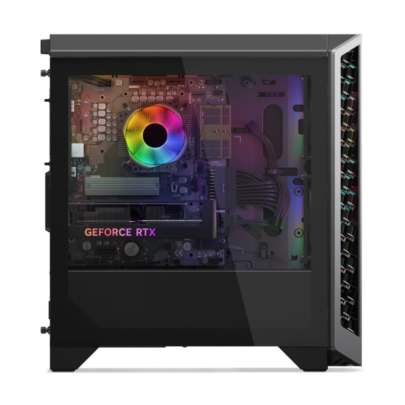 Lenovo LOQ Tower 26ADR10 AMD Ryzen™ 7 8745HX 32 Go DDR5-SDRAM 2 To SSD NVIDIA GeForce RTX 5060 Windows 11 Home PC Noir