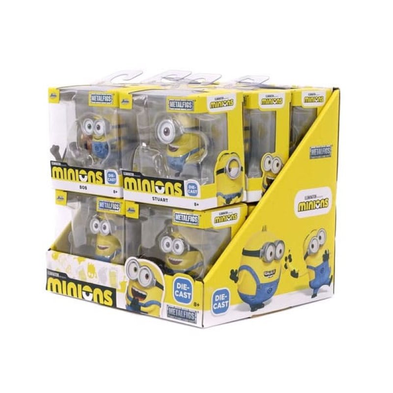 Minions Nano Metalfigs Diecast Mini Figures Wave 1 5 cm Assortment (12)