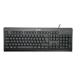 TERRA 1500 keyboard Office USB QWERTZ German Black