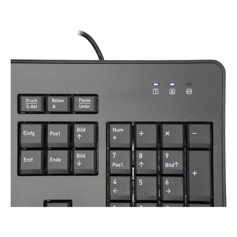 TERRA 1500 keyboard Office USB QWERTZ German Black
