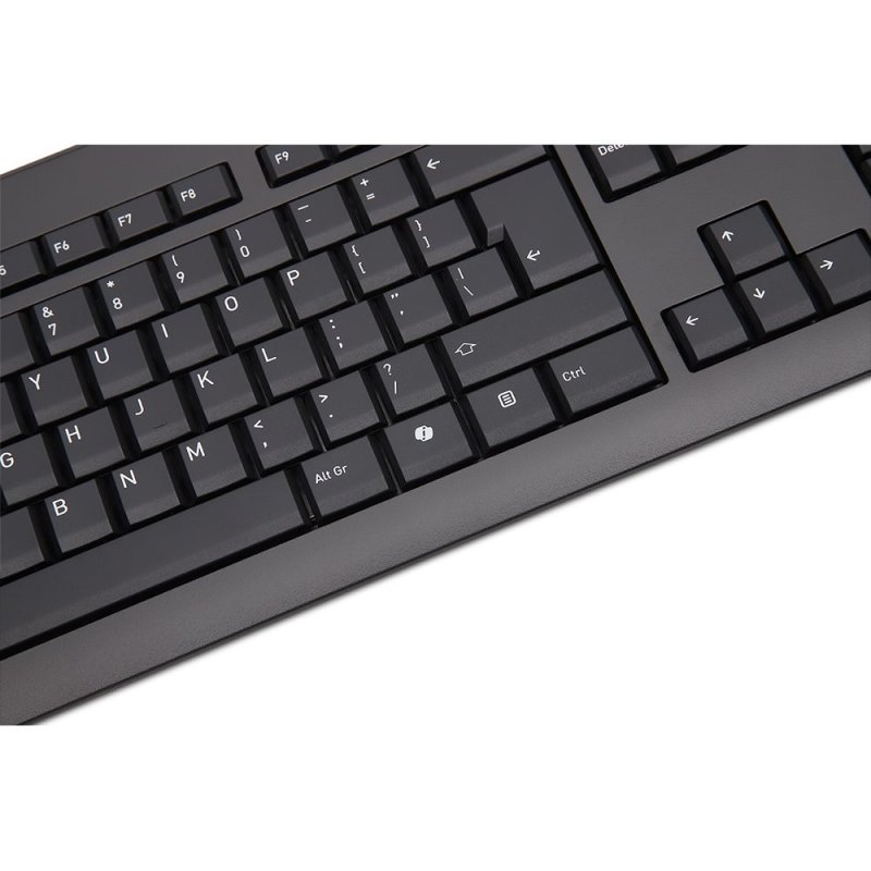 Wortmann TERRA Keyboard 1500 Corded [US/EU] USB black Copilot QWERTY, 105 toetsen, met kabel, 1,80m