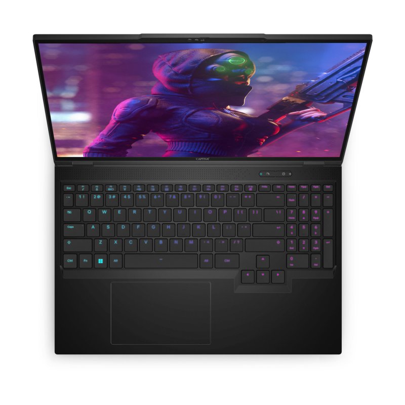 CAPTIVA I84-714 Intel Core™ i9 i9-14900HX Ordinateur portable 40,6 cm (16") WQXGA 32 Go DDR5-SDRAM 2 To SSD NVIDIA