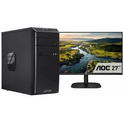 CAPTIVA R83-056 AMD Ryzen™ 7 8700G 32 GB DDR5-SDRAM 1 TB SSD Windows 11 Home Desktop PC Black