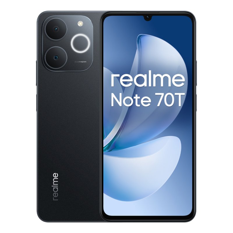 Realme Note 70T Dual Sim 4GB RAM 256GBblack