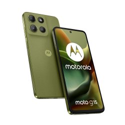Motorola moto g15 17,1 cm (6.72") Double SIM Android 15 4G USB Type-C 8 Go 128 Go 5200 mAh Vert