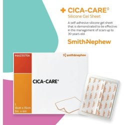 CICA-Care Silicone Gel Sheet 12x15cm - Improves Scar Appearance