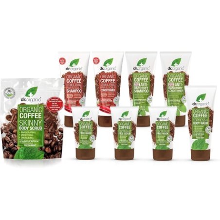 Dr Organic Lean Body Scrub with Organic Coffee 200g