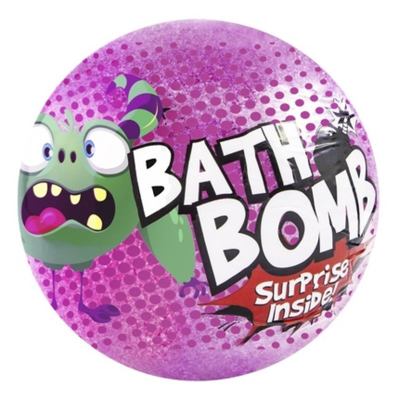Laq Pink Bath Bomb With Surprise 120g