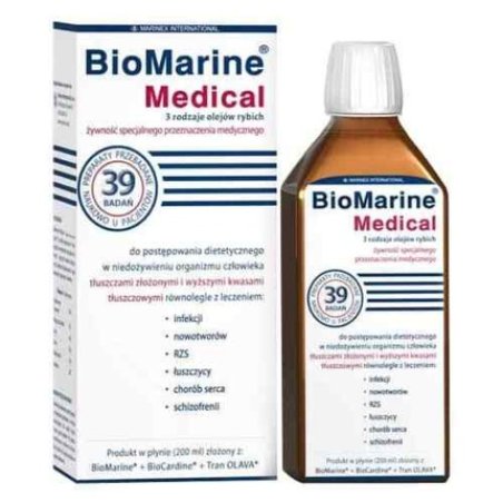Marinex Biomarine Medical EPA, DHA and Omega-3 200ml