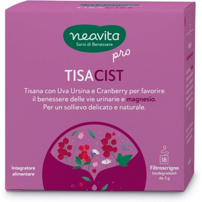 Neavita Tisacist Pro Herbal Tea with Bearberry and Cranberry