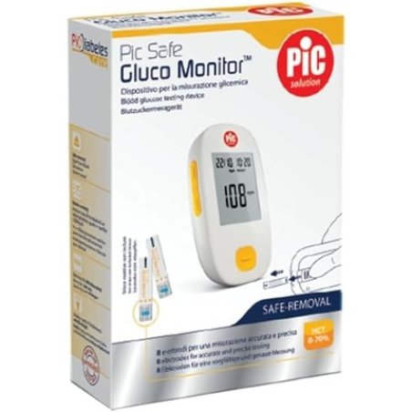 Pikdare Glucometer with Monitor Pic Gluco Safe