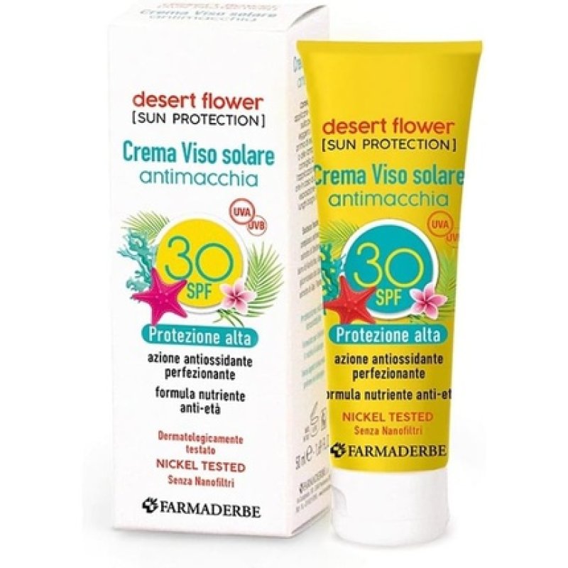 Farmaderbe Desert Flower Antiblemish Sunscreen Face Cream SPF 30 50ml