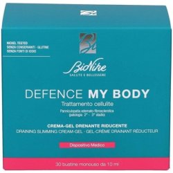 Bionike Defence My Body Draining and Reducing Cream Gel for Cellulite Treatment
