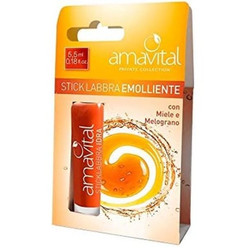 Emollient Lip Stick Pomegranate Vitamins Lip Balm