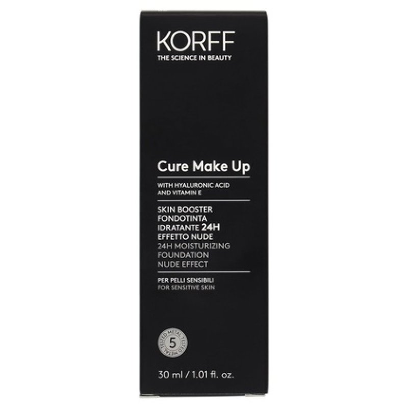 Korff Skin Booster Moisturizing Foundation 24h Nude Effect