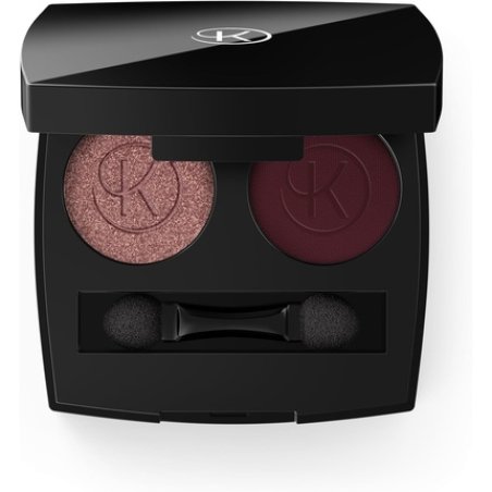 Korff Duo Eyeshadow Palette Eye Makeup 2 Colors with Highlighter Effect