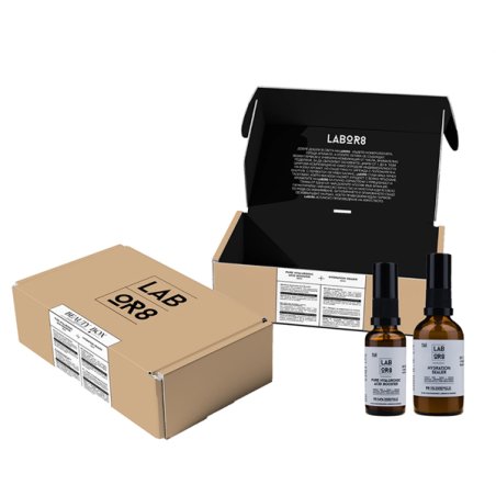 Kit pentru ten LABOR8 Pure Hyaluronic Acid Booster 30ml Hydration Sealer 50ml