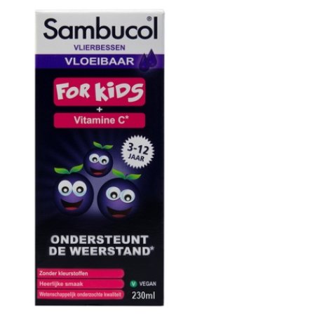 Sambucol Kids Syrup A Natural Remedy For Children's Cough And Cold Symptoms
