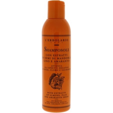 L'Erbolario Sun Shampoo with Almond, Amaranth, and Flax