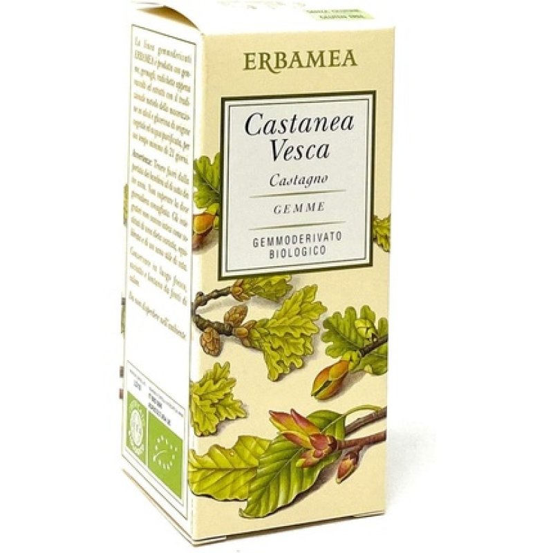 Erbamea Castanea Vesca Gemme Gemmoderivato Bio 50ml