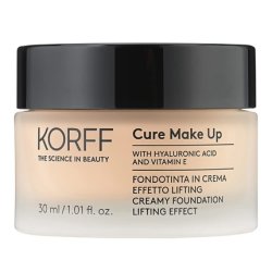 Korff Foundation Cream with Lifting Effect Medium Coverage and Hyaluronic Acid