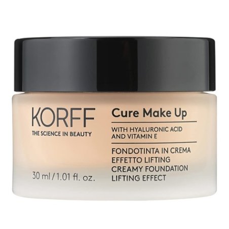 Korff Foundation Cream with Lifting Effect Medium Coverage and Hyaluronic Acid