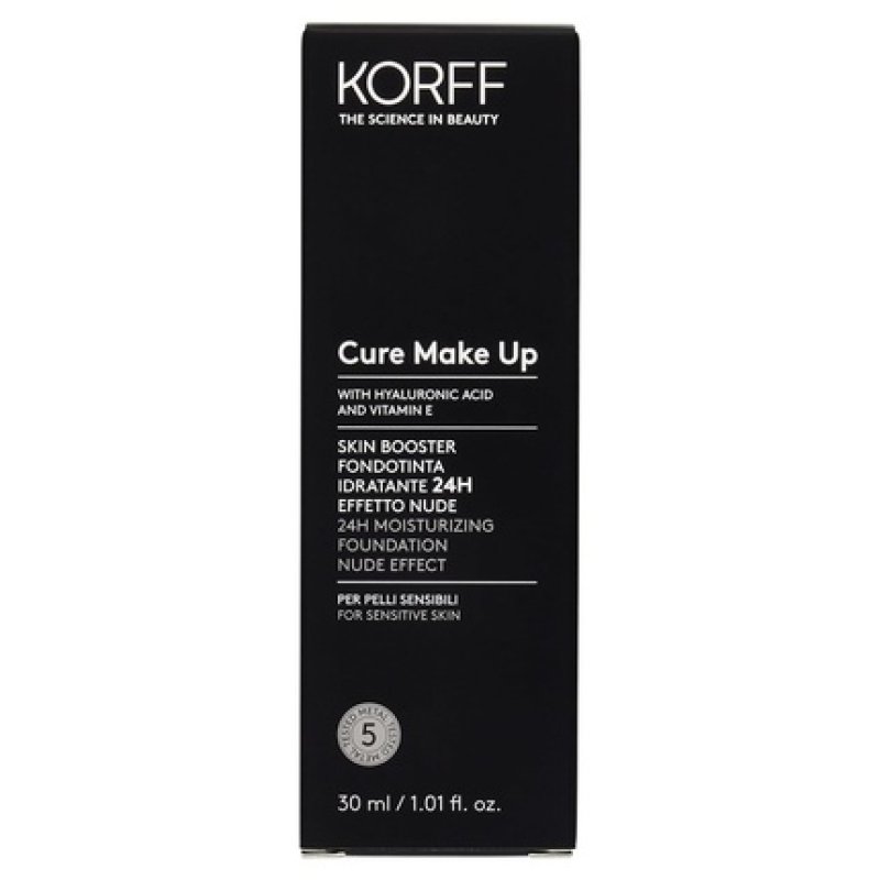 Korff Skin Booster Moisturizing Foundation 24h Nude Effect
